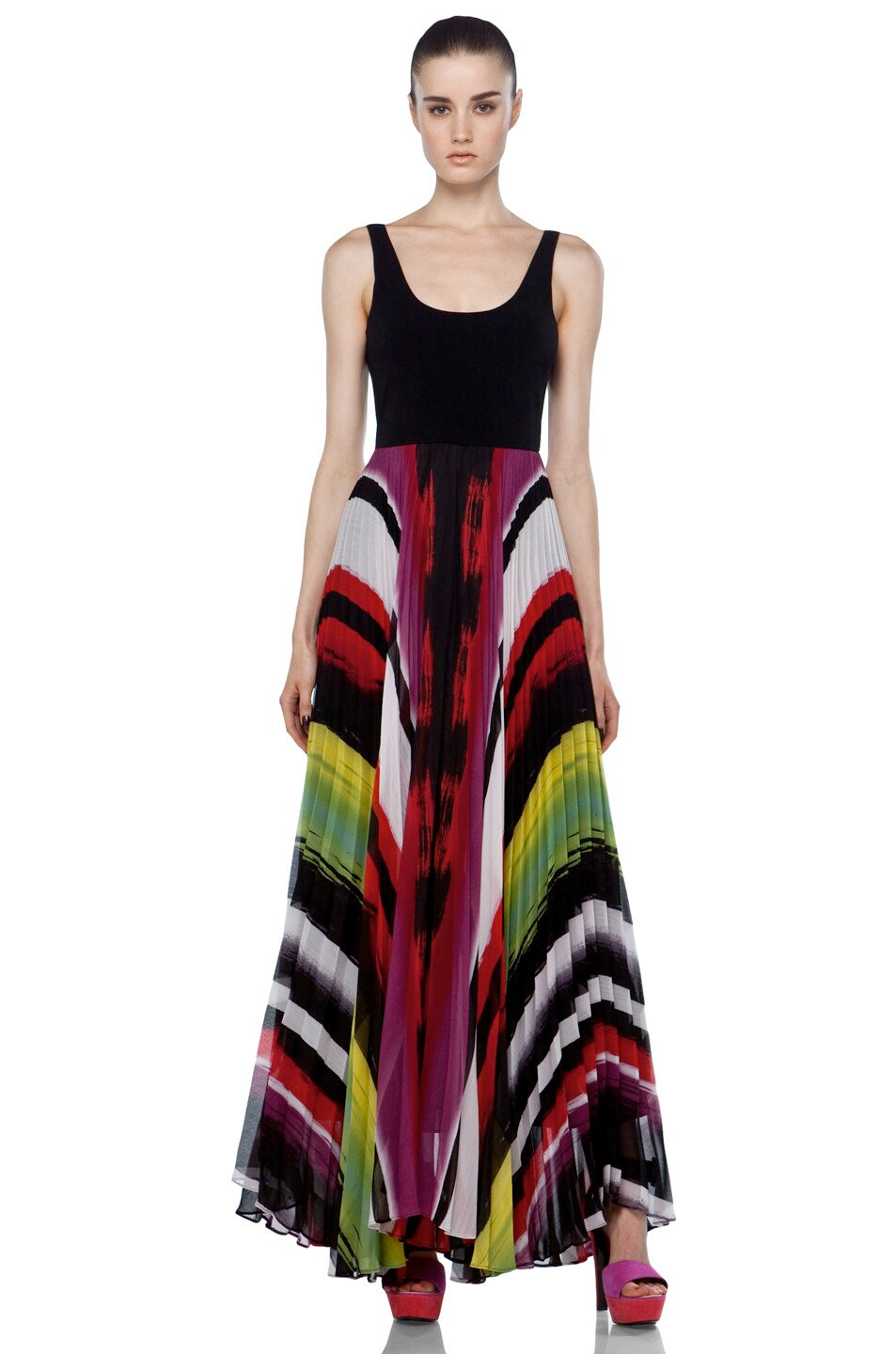 RARE Alice + Olivia Colbie Maxi Tank Dress
